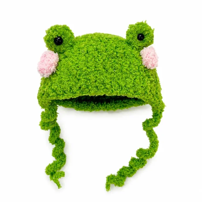 Accesoriu LUMI — Căciuliță Broscuță