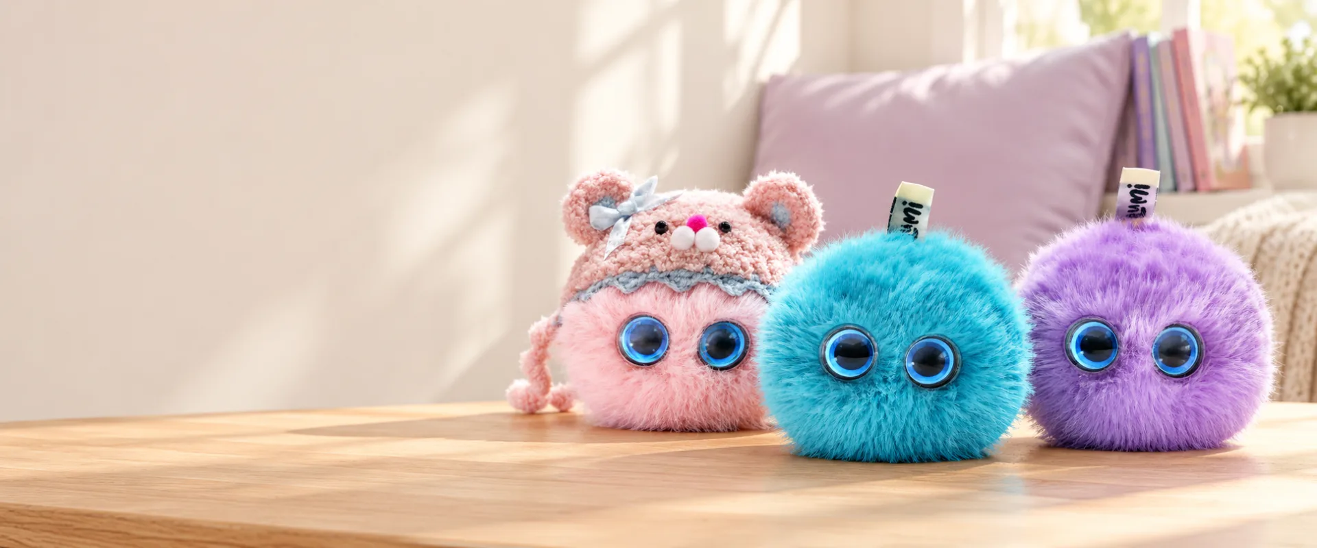 LUMI, il peluche che ascolta e risponde in italiano, in tre colori